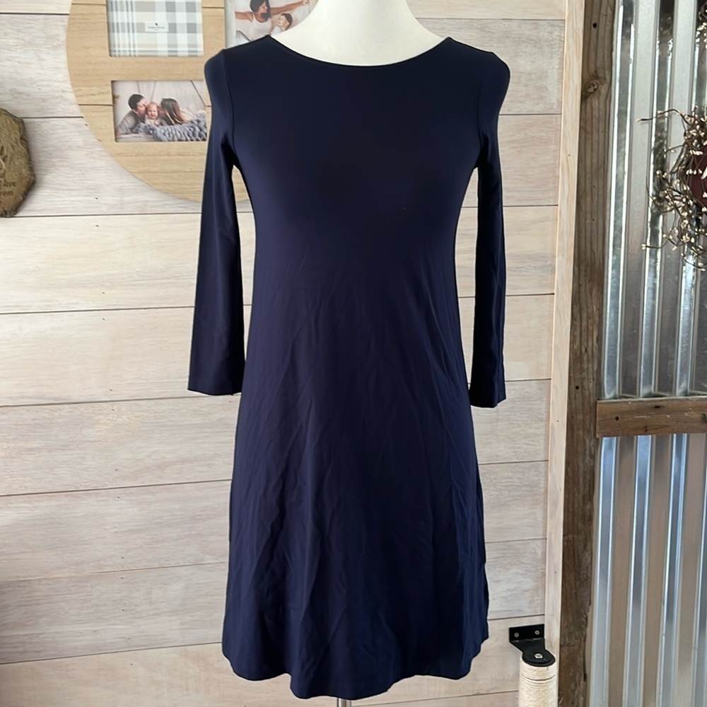 Lilly Pulitzer Navy Stretch Dress XXS